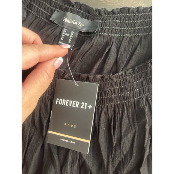 FOREVER 21 Women's Off-the-Shoulder Mini Dress NWT 2x - Picture 3 of 4